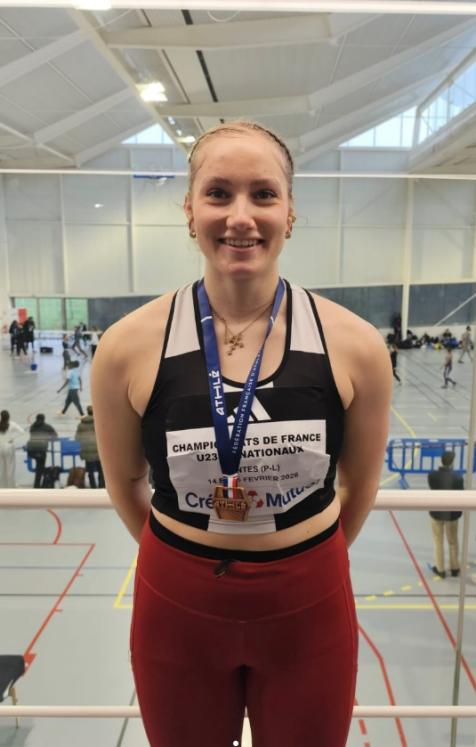 ATHLE - 🏃 Louise Piron en bronze au triple saut au Championnat de France U23 !