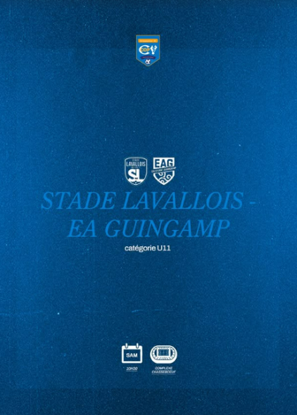 FOOT - ⚽ Stade Lavallois – EA Guingamp (U11) : Une belle affiche en perspective
