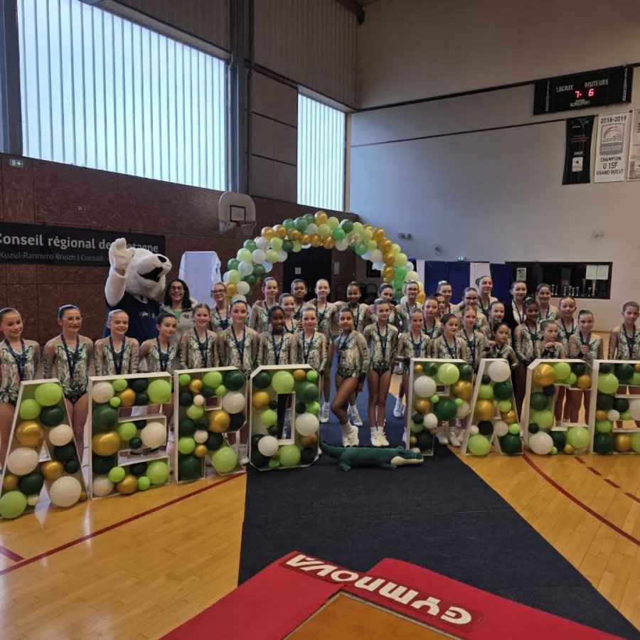 AÉROBIC – 🤸Un bilan exceptionnel à domicile pour compétition régionale