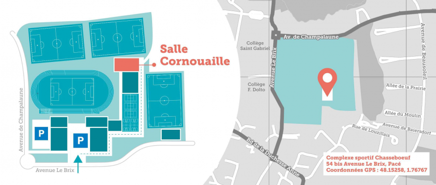 plan salle Cornouaille