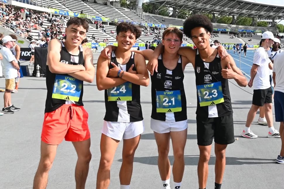 ATHLE - 🏃 Loukas Julien Lefeuvre décroche l’or national sur 4×100 m
