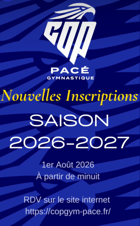 GYM : 🤸 Les inscriptions ouvertes depuis le 1er août !