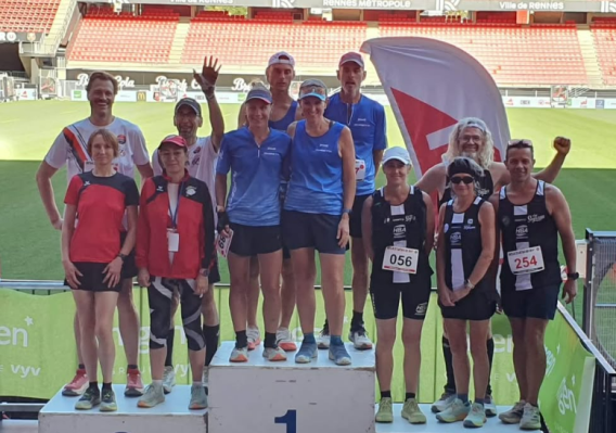 ATHLE - 🏃La team marche nordique sur le podium à la Roazhon Nordique !