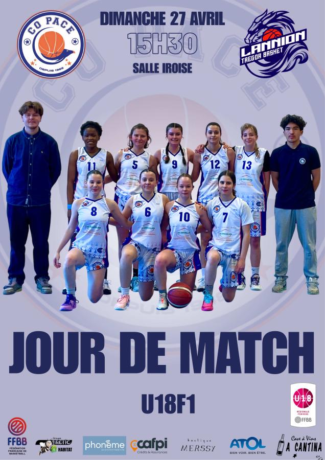 U18F1 VS LANNION (27.04.2025)